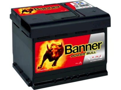 Autobaterie 12V 62Ah POWER BULL 550A 241x175x190mm